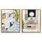 Stupell Industries Boho Chic Bathroom 2 pc Framed Floater Canvas Wall Art Set Design by Yvette St. Amant